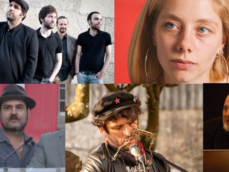Alguns dos artistas convidados
