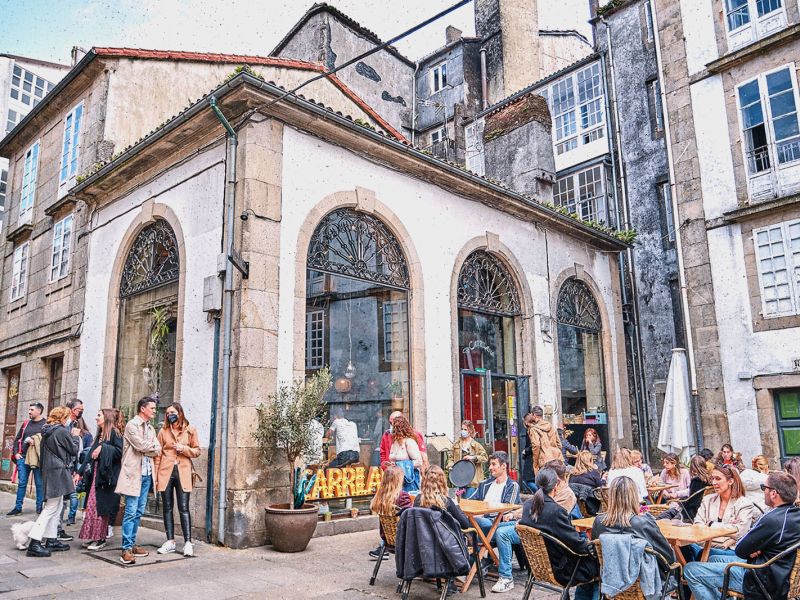 Exterior de A Carrilana