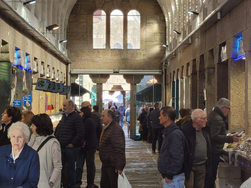 Mercado de Abastos de Santiago. Foto de Eladio Lois