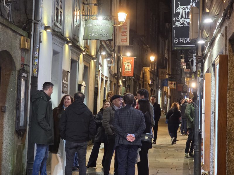 La calle del Franco. Foto de Eladio Lois
