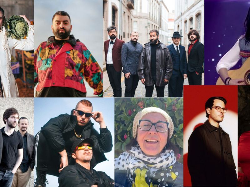 Os artistas que optan ao premio