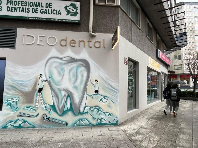 La nueva apariencia de la fachada de Ideodental