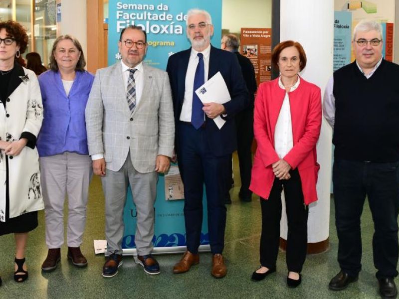 Toma de posesiu00f3n do decano de Filoloxu00eda