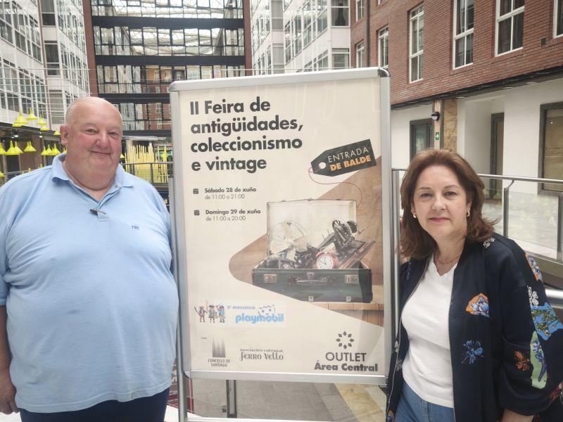 II Feria de antigu00fcedades, coleccionismo e vintage Outlet u00c1rea Central