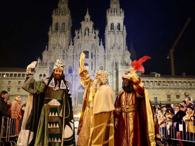 Cabalgata de Reyes en Santiago