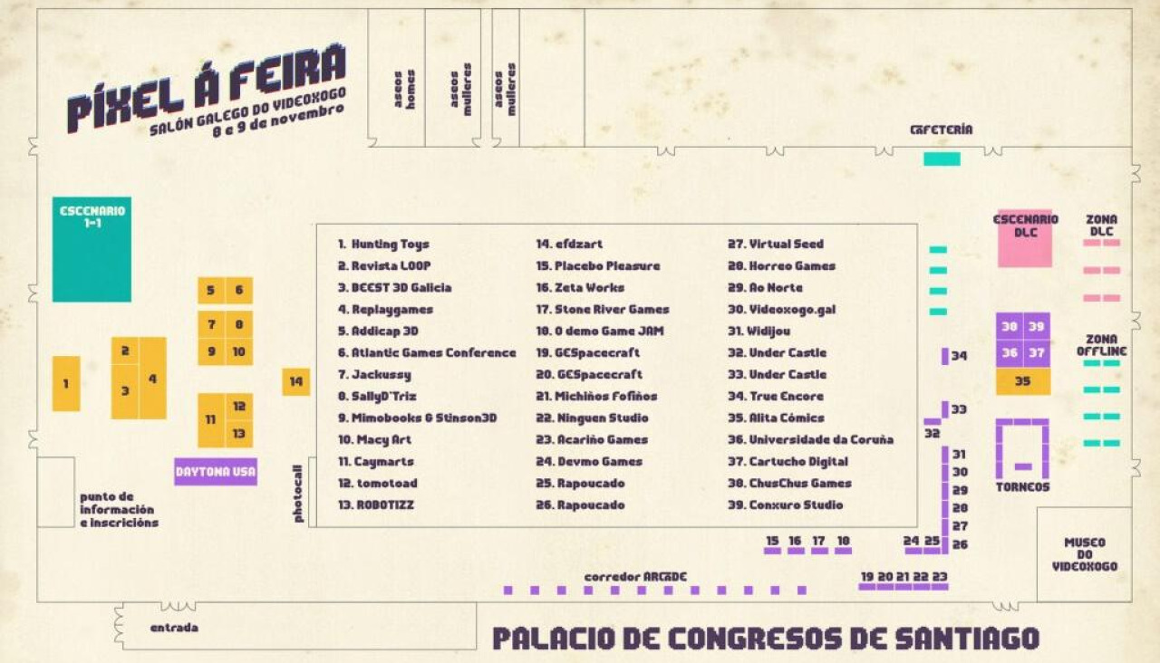 mapa recinto pixel a feira