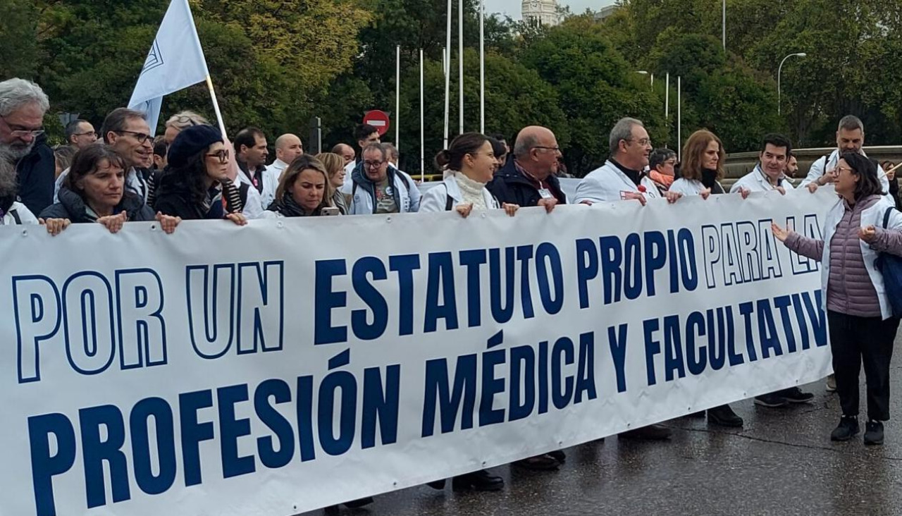 Imagen de archivo de una manifestación organizada por Simega