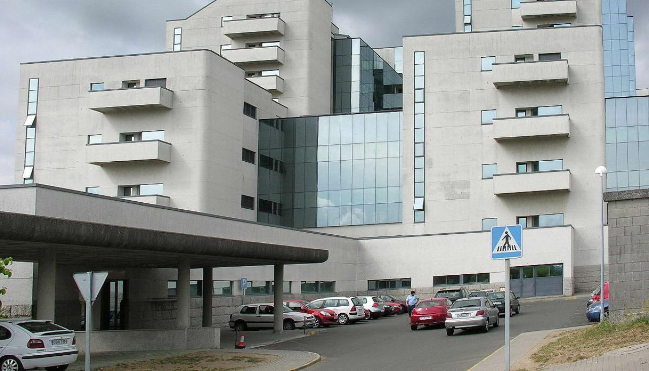 Exterior del Clínico de Santiago (CHUS)