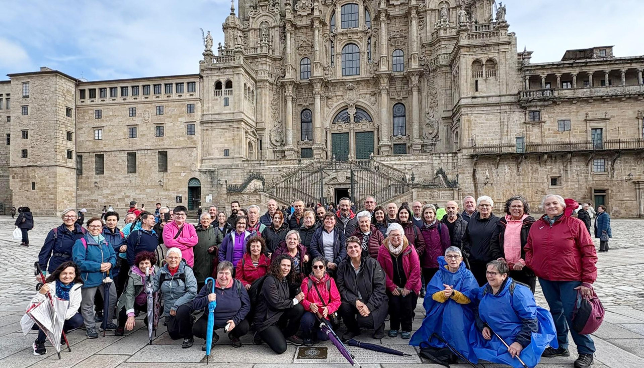 Participantes de una edición anterior de Camiña e Descubre
