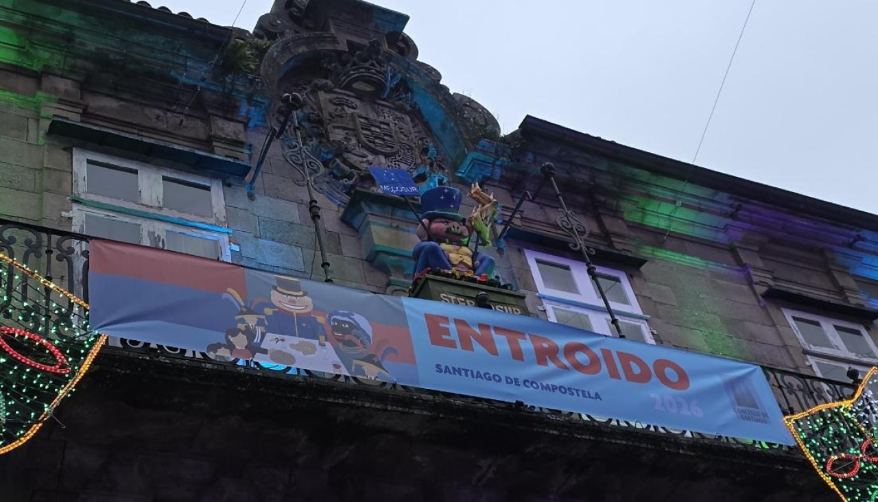 El Meco, en la plaza del Toural