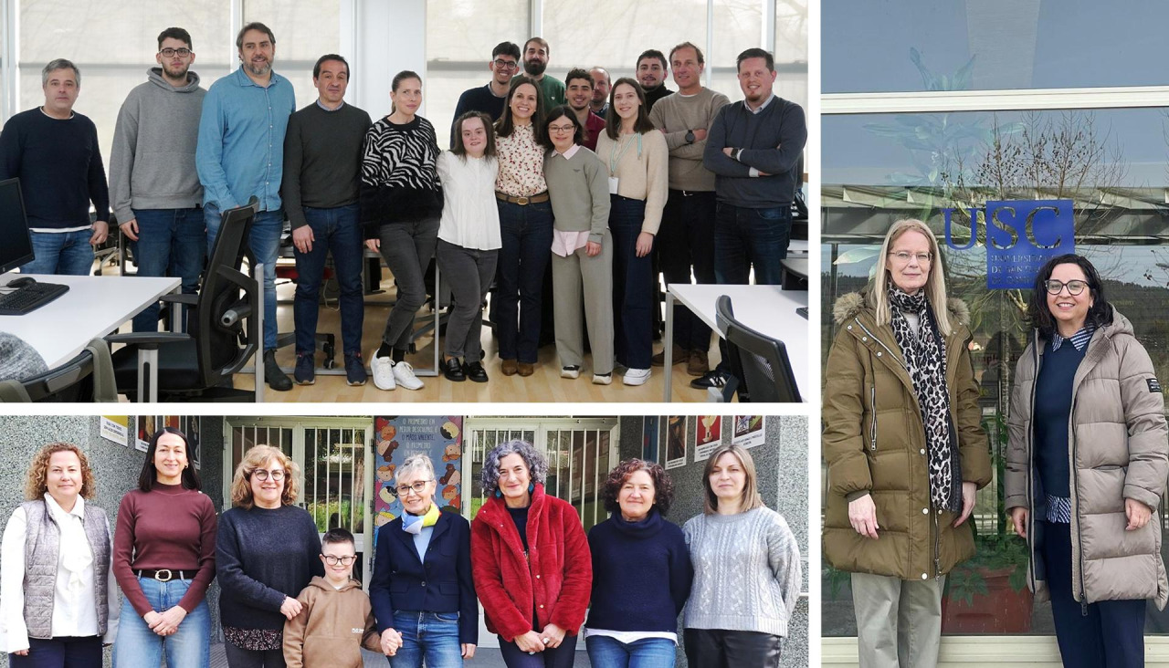 Down Compostela premia a la USC, al CEIP Os Tilos y a la empresa Balidea por impulsar la inclusión de personas con síndrome de Down