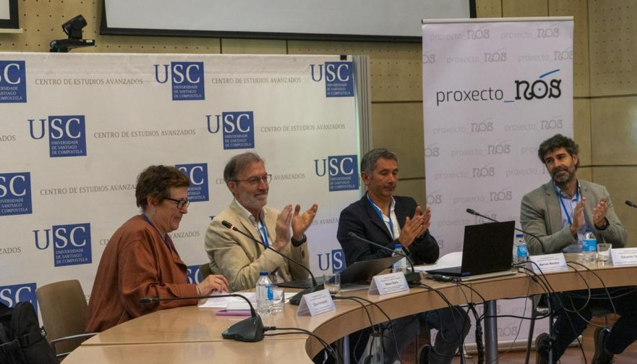 O Centro de Estudos Avanzados da USC acolleu este mércores o Foro ALIA de Tecnoloxías da Linguaxe e Industria, un encontro no que se presentaron novos recursos de intelixencia artificial en aberto