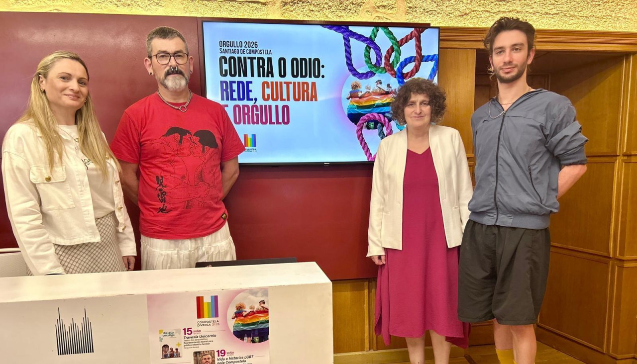 La alcaldesa, Goretti Sanmartín, presentó la campaña del Orgullo 2026, que este año pone el foco en la lucha contra los discursos de odio y la defensa de los derechos del colectivo LGTBI