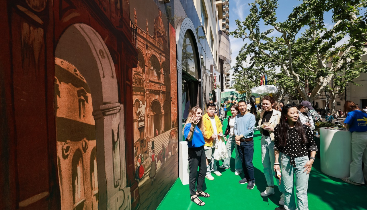 Exposición Camino de Santiago en Shangai