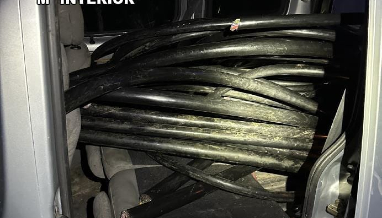 Cable de cobre robado en Noia