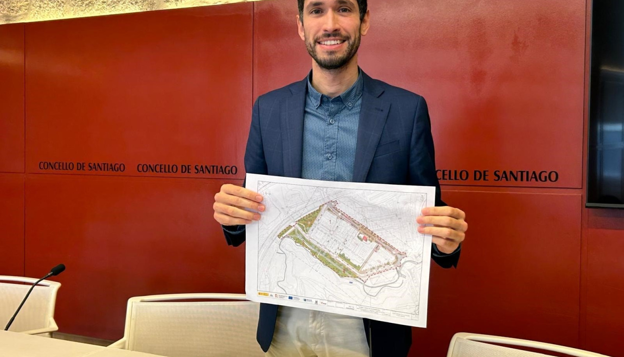 El concejal de Urbanismo del Ayuntamiento de Santiago, Iago Lestegás