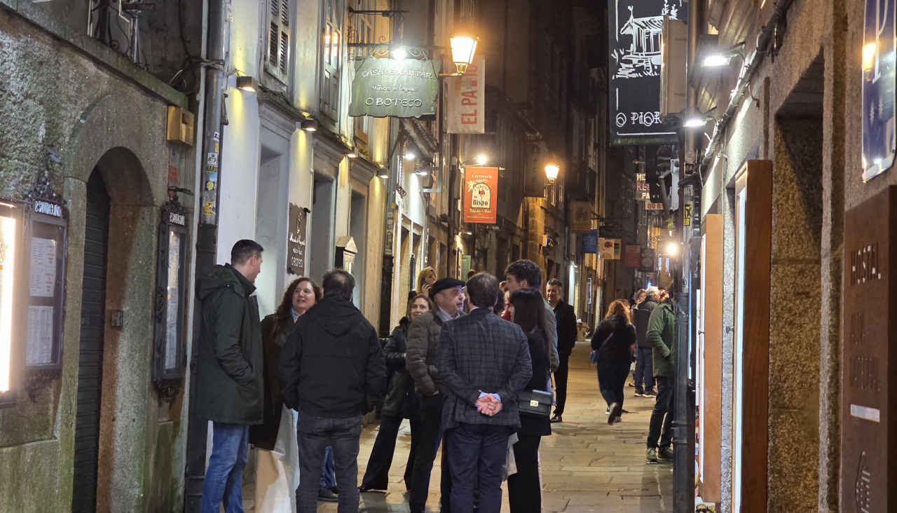 La calle del Franco. Foto de Eladio Lois