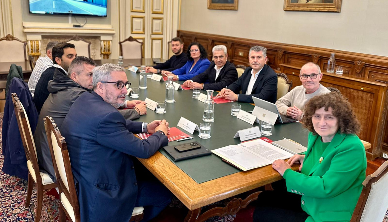 Un momento del encuentro