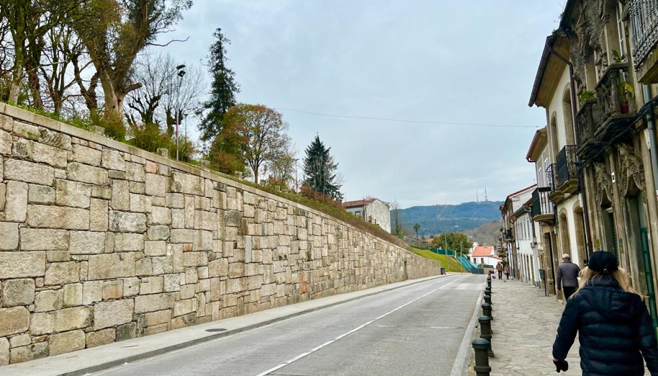 Estado anterior de la rua do Pombal
