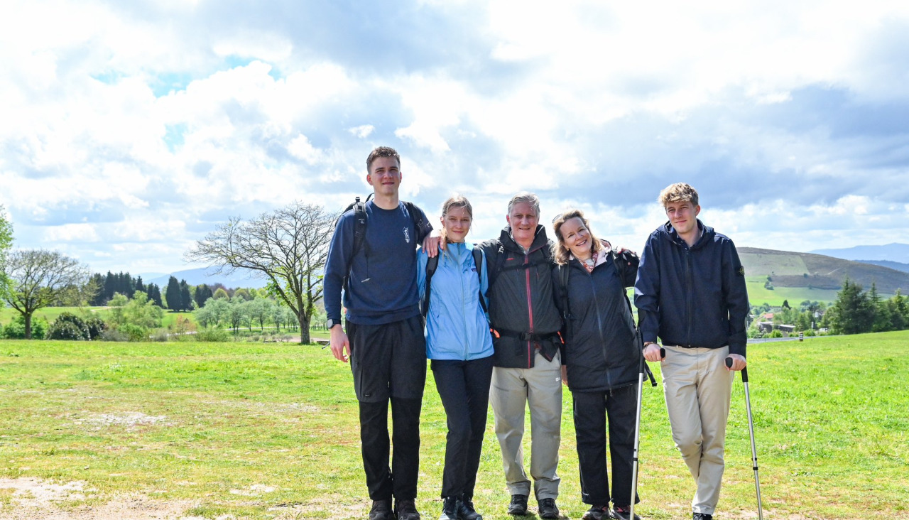 La Familia Real belga, vivio la experiencia en conjunto