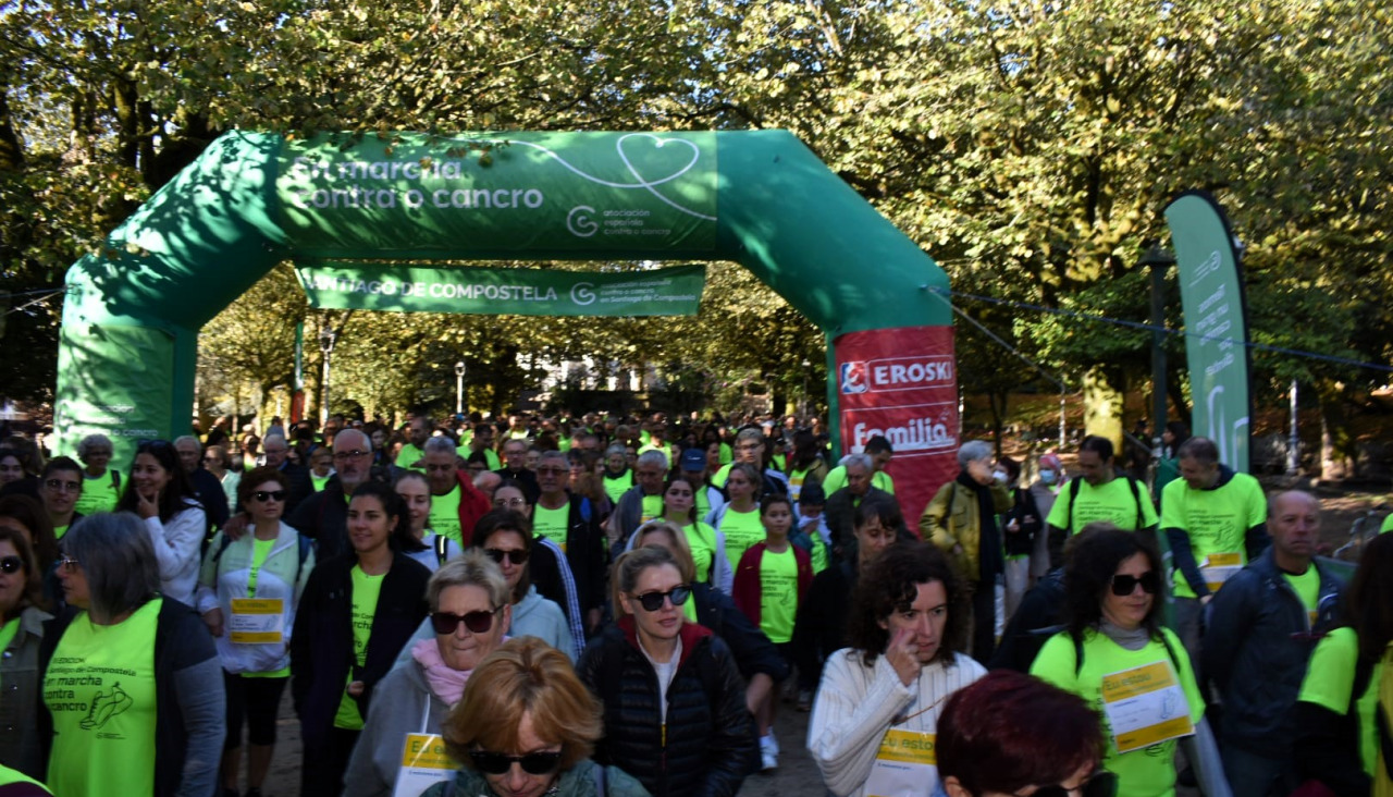 La caminata contra el cáncer celebrada en 2024