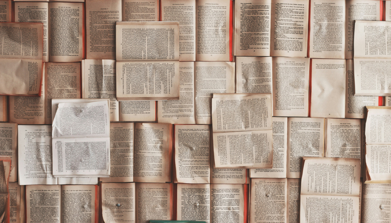 Foto de archivo de libros
