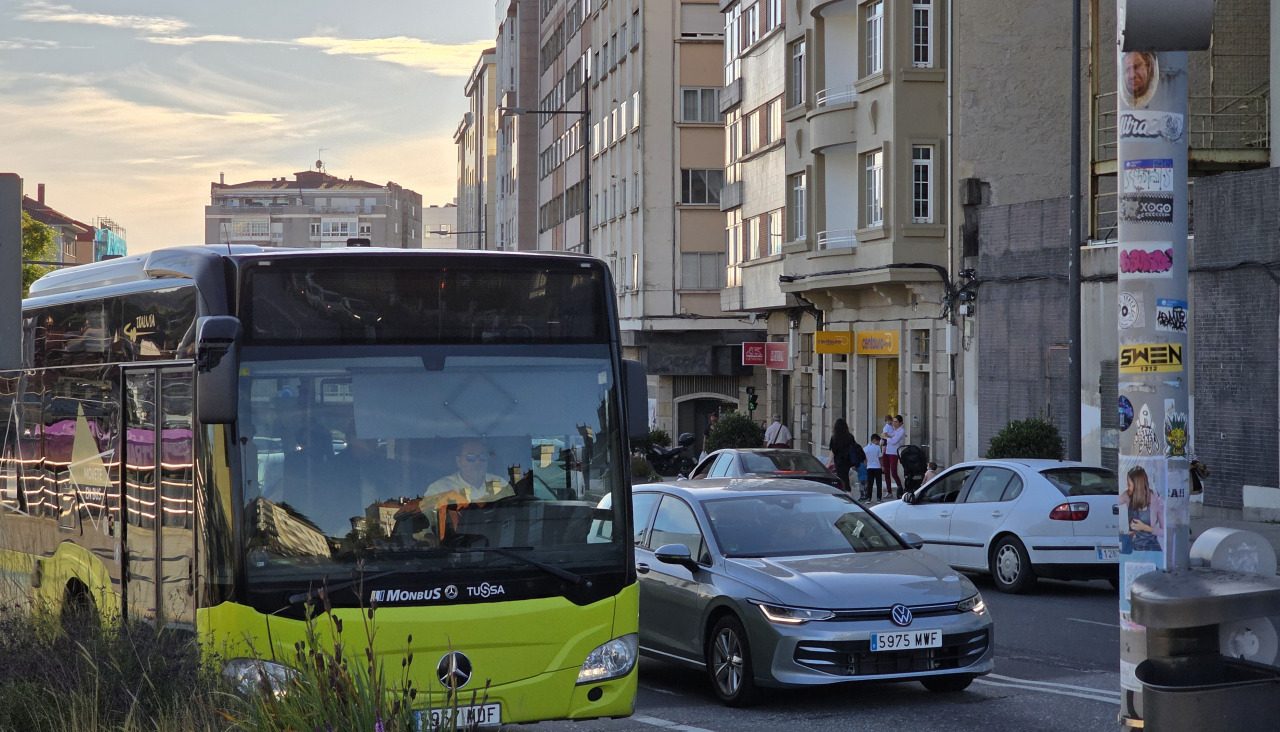 Bus urbano de Santiago de Compostela