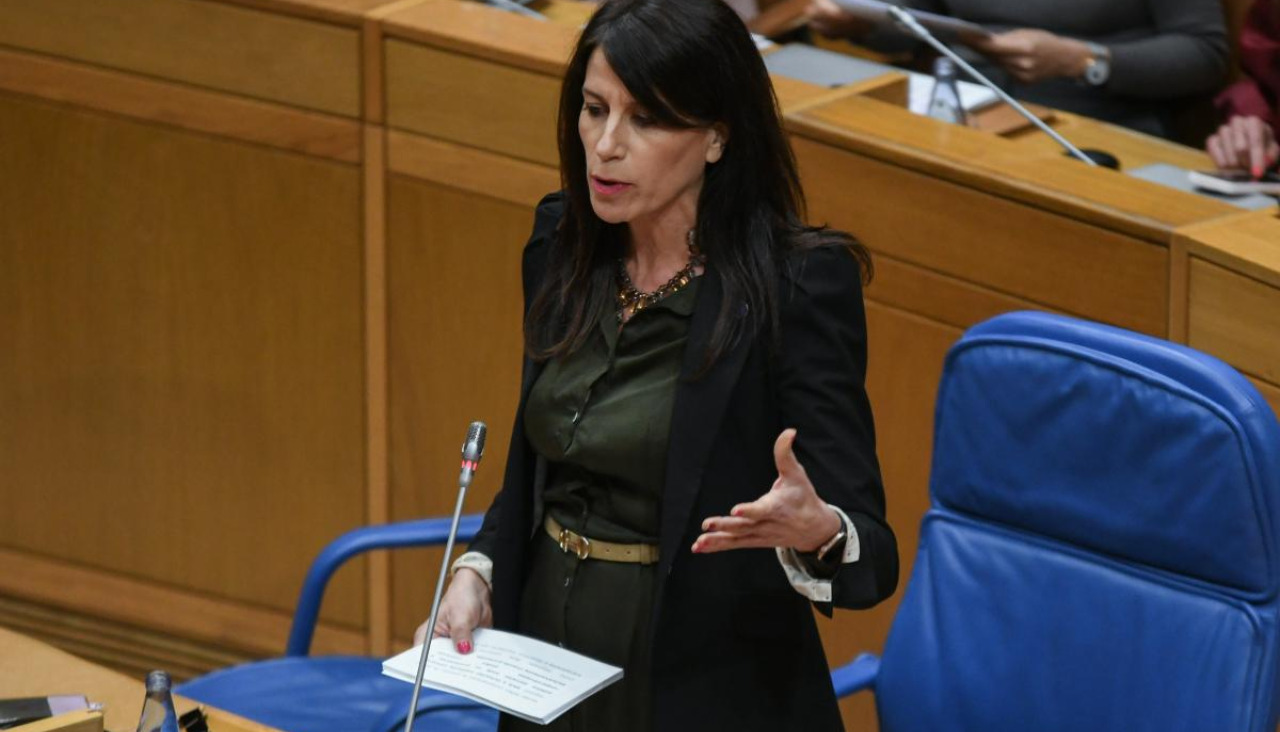 La conselleira de Vivenda e Planificación de Infraestruturas, María Allegue, en una foto de archivo