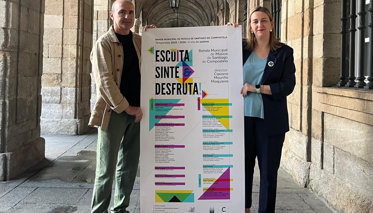 presentación nova tempada banda municipal de música de santiago
