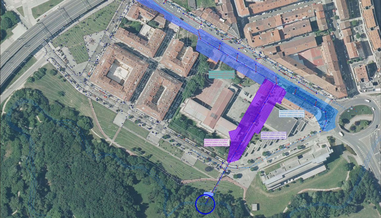 obras Barrio verde de Pontepedriña