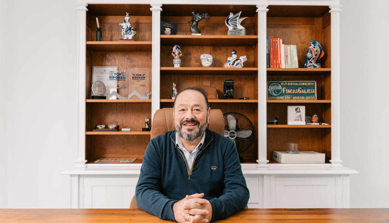 Amador Muñoz, responsable de Fincas Galicia.