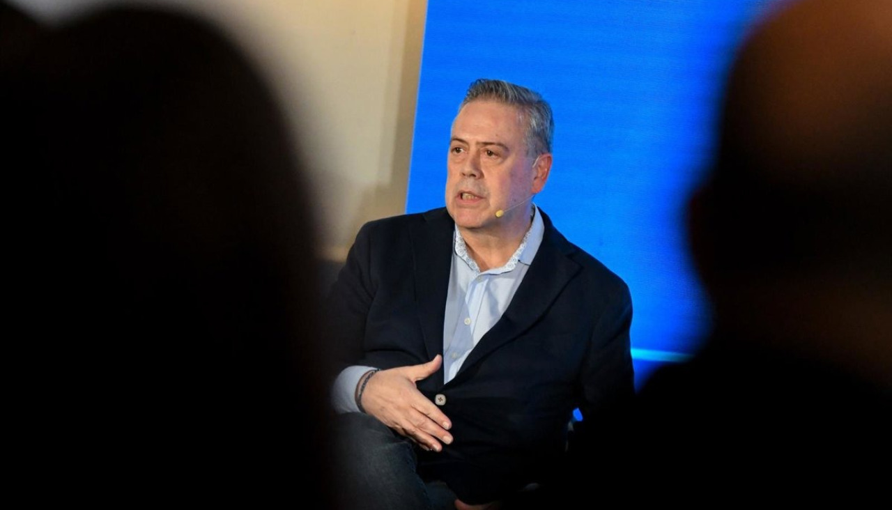 El Conselleiro de Sanidade, Antonio Gómez Caamaño, en un acto