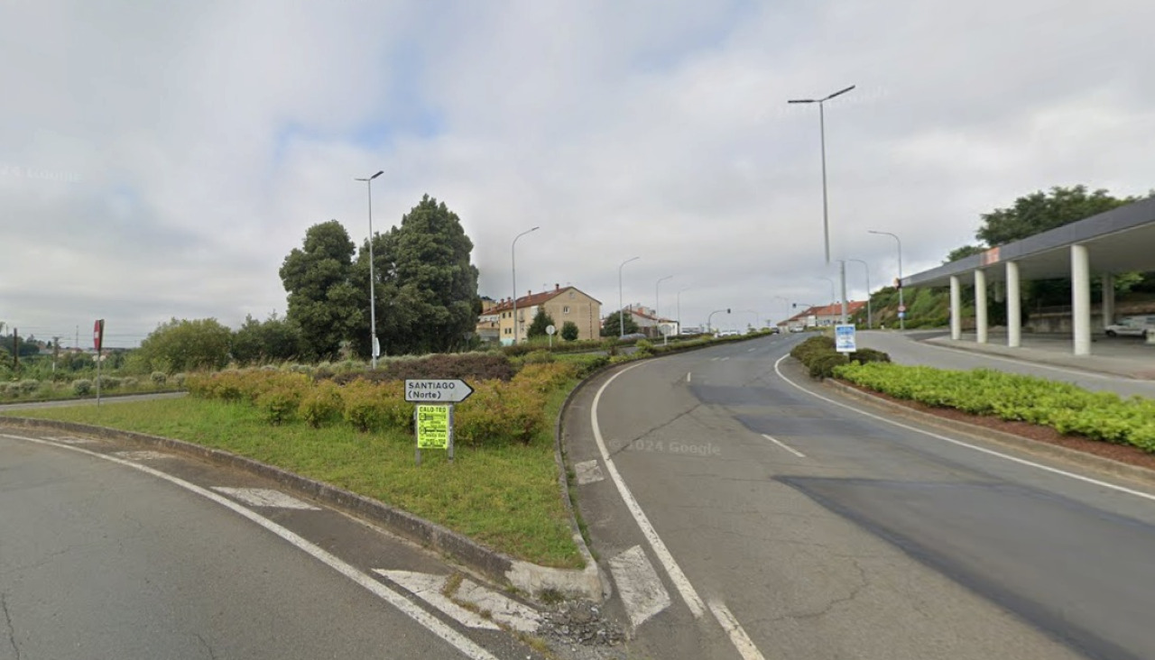 Avenida Cruceiro da Coruña, donde tuvo lugar el suceso