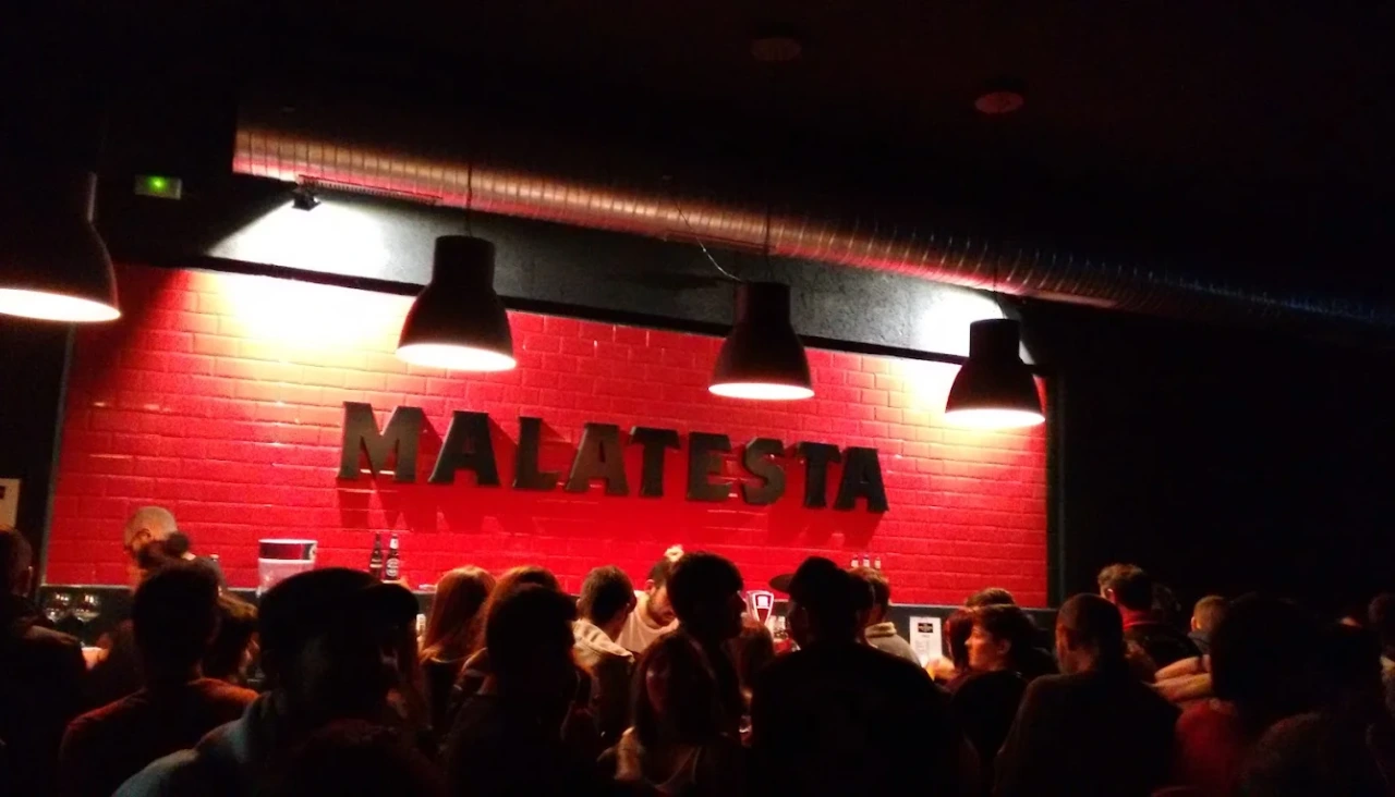 Interior de la sala Malatesta