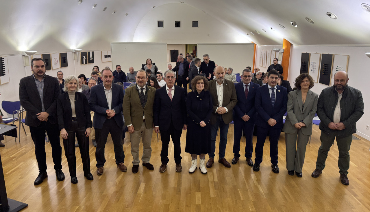 Empresas homenaxeadas e autoridades