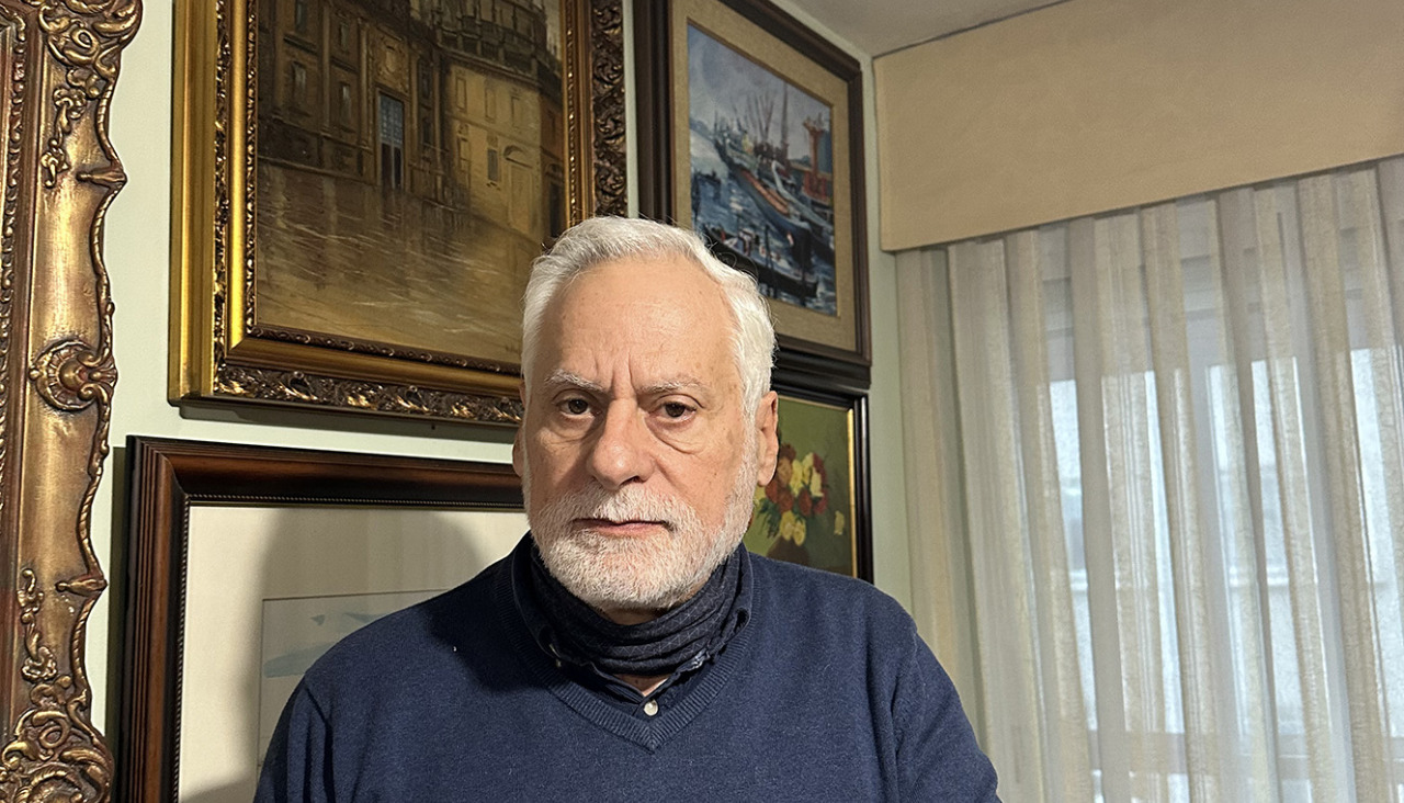 O artista Fernando Cobo