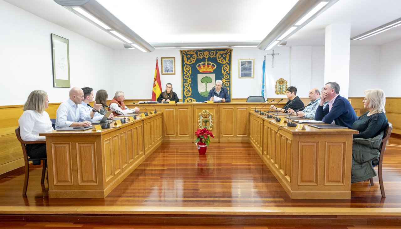 Pleno del Concello de O Pino