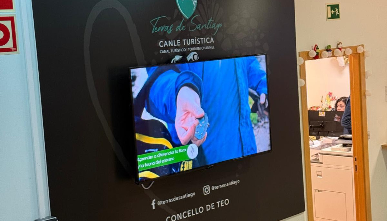 La instalación realizada en el Concello de Teo