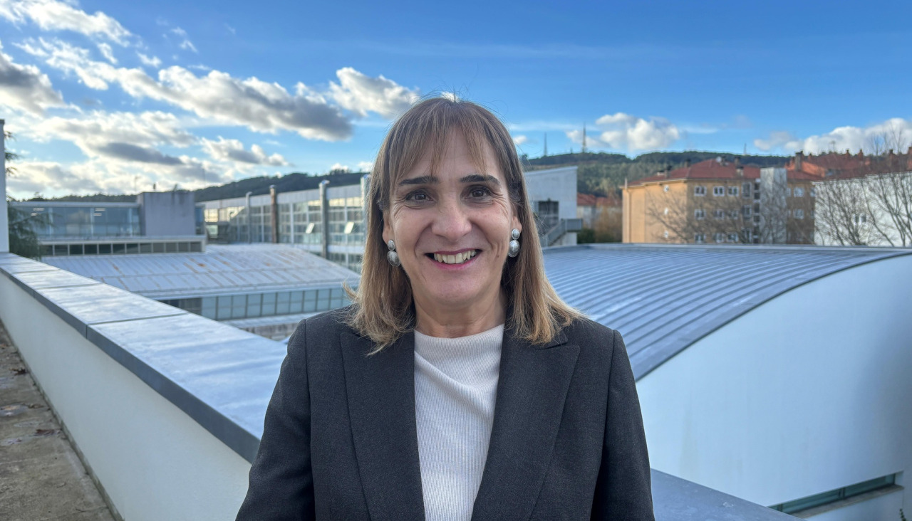 María José López Couso, candidata a rectora de la USC