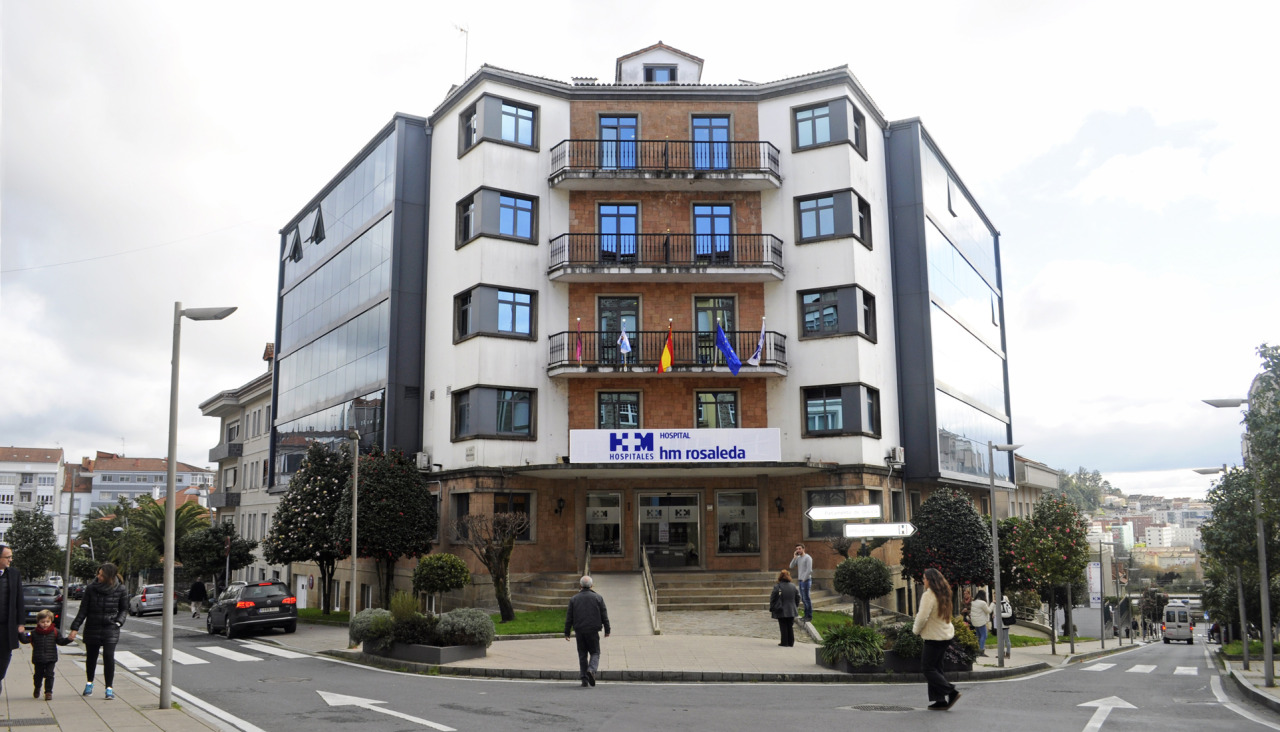 Fachada del Hospital HM Rosaleda