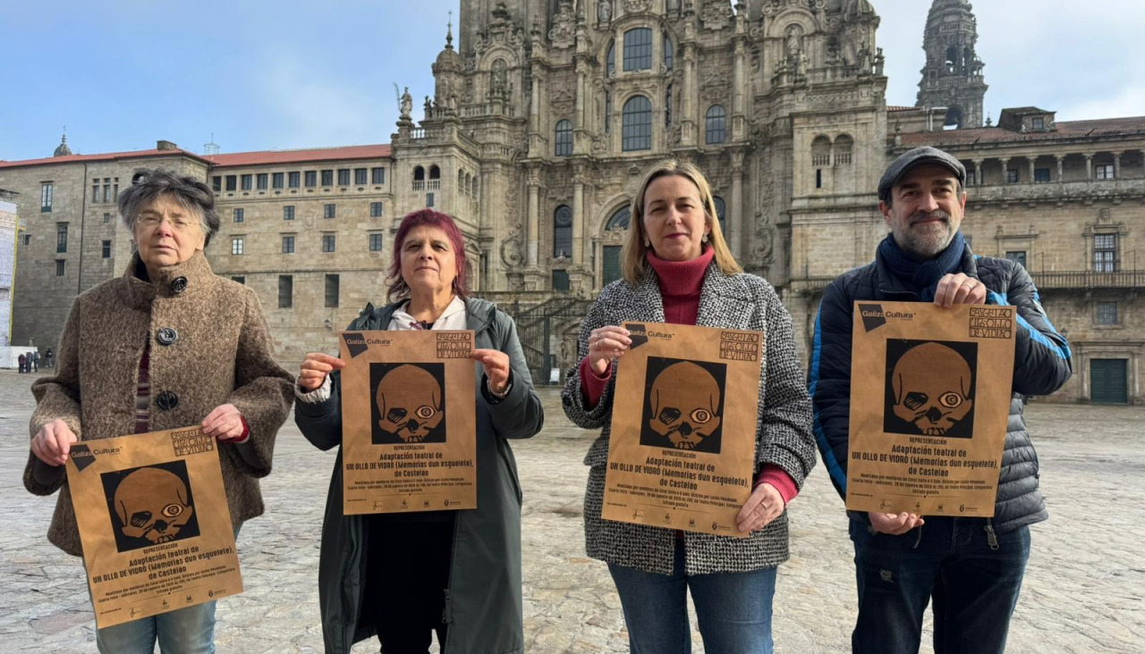 O Teatro Principal acolle unha nova función de Un ollo de vidro