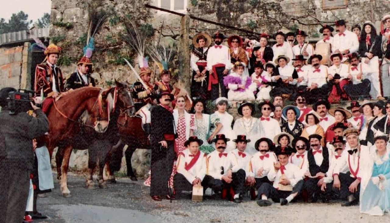 Entroido celebrado en Padrón 