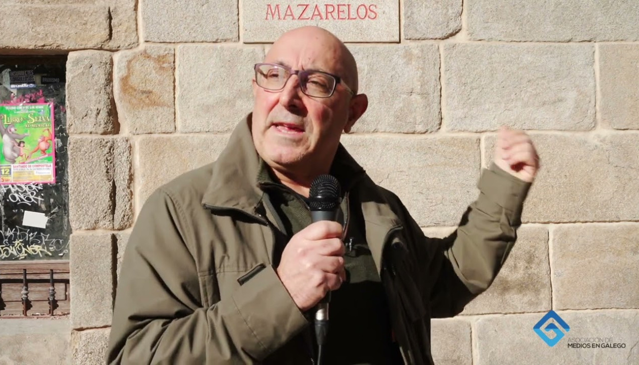 Antón Baamonde, autor de ‘Agora non é antes’