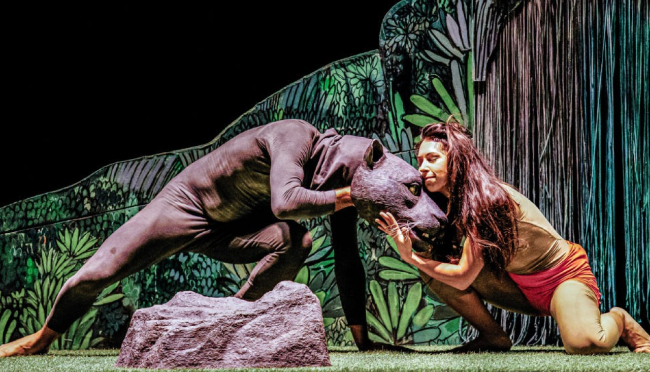 A proposta combina música en directo e artes escénicas para contar a historia de Mona, unha nena criada na selva que emprende unha aventura para rescatar ao gorila que a criou