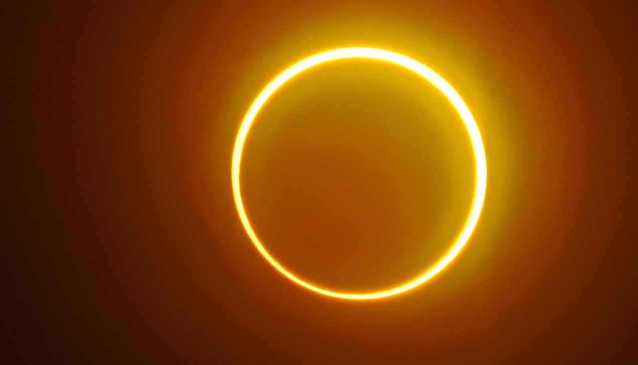 Imagen de una eclipse solar