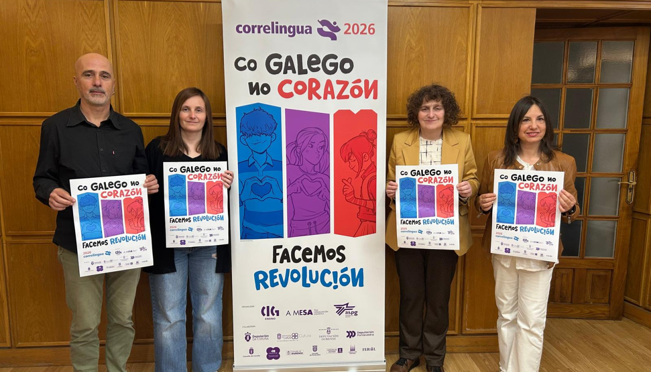 El Correlingua recorrerá 12 localidades gallegas durante mayo con actividades de normalización lingüística