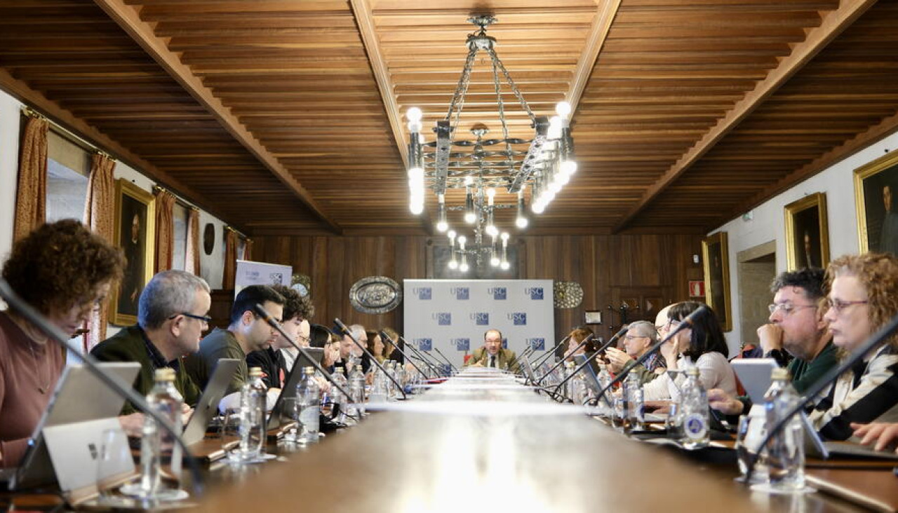 Reunión del Consello de Goberno en la que se presentó el informe económico de 2025