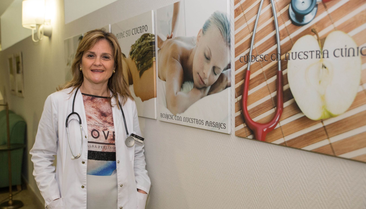 La directora médica del Balneario de Mondariz, Laura Gómez San Miguel