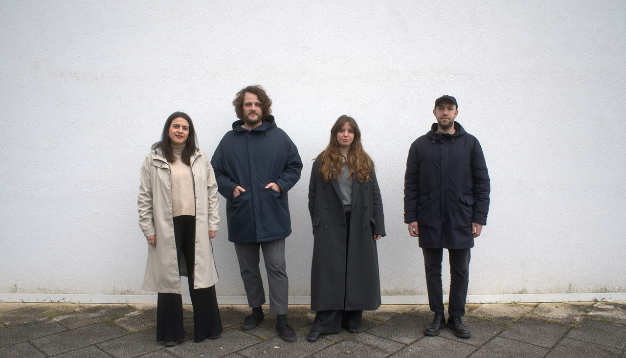 Integrantes del estudio Beira, participante en la jornada ‘Novxs Arquitectxs’ en Santiago.