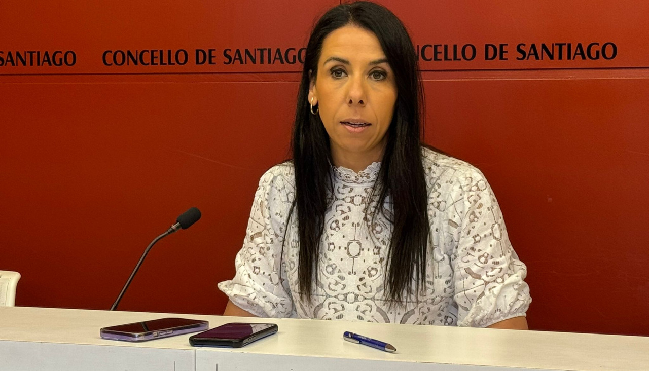 La concejala del PP de Santiago, Olaya Otero